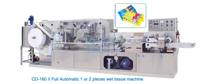 آلة المنشفة الرطبة الأوتوماتيكية CD-160II 1~2pcs
